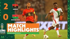 CAN: Angola 2 - 0 Burkina Faso (2023)