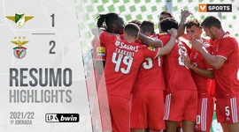 Liga Portugal Bwin: Moreirense 1 - 2 Benfica (2021-2022)