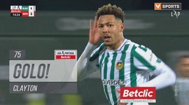 Liga Portugal Betclic: Rio Ave vs Benfica, Golo 2-2 Clayton (2024-2025)