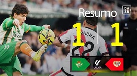 La Liga: Bétis 1 - 1 Rayo Vallecano (2025-2026)