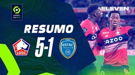 Ligue 1: Lille 5 - 1 Troyes (2022-2023)