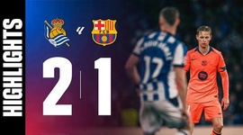 La Liga: Real Sociedad 2 - 1 Barcelona (2025-2026)