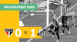 Brasileirão: São Paulo 0 - 1 Santos (2020)