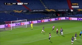 Liga Europa: Feyenoord 3 - 1 CSKA (2020-2021)