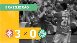 Brasileirão: Internacional 3 - 0 Palmeiras (2022)
