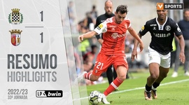 Liga Portugal Bwin: Boavista 1 - 1 Sp. Braga (2022-2023)