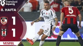 Super Ligi: Gaziantep FK 1 - 1 Besiktas (2024-2025)