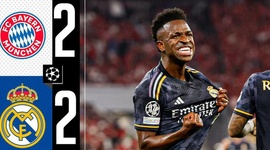 Liga Campeões: Bayern München 2 - 2 Real Madrid (2023-2024)