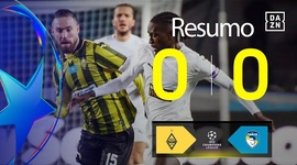 Liga Campeões: FK Kairat 0 - 0 Paphos FC (2025-2026)