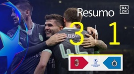Liga Campeões: Milan 3 - 1 Club Brugge (2024-2025)