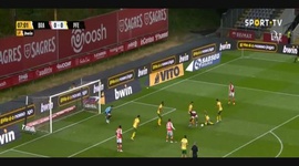 Liga Portugal Bwin: Sp. Braga (1-0) Paços Ferreira, Golo Álvaro Djaló, 8m (2022-2023)