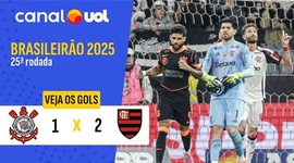 Brasileirão: Corinthians 1 - 2 Flamengo (2025)