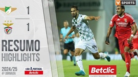 Liga Portugal Betclic: Moreirense 1 - 1 Benfica (2024-2025)