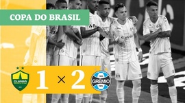 Copa do Brasil: Cuiabá 1 - 2 Grêmio (2020)