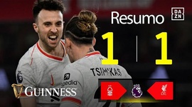 Premier League: Nottingham Forest 1 - 1 Liverpool (2024-2025)