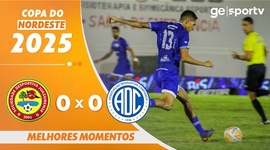 Copa do Nordeste: Juazeirense 0 - 0 Confiança (2025)