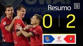 La Liga: Real Sociedad 0 - 2 Osasuna (2024-2025)