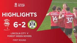FA Cup: Lincoln City 6 - 2 Forest Green (2020-2021)