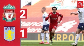 Premier League: Liverpool 2 - 1 Aston Villa (2020-2021)