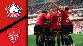 Ligue 1: Lille 1 - 0 Stade Brest (2023-2024)