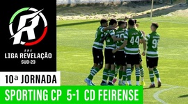 Liga Revelação: Sporting 5 - 1 Feirense (2019-2020)