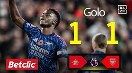Premier League: Sunderland vs Arsenal, Golo 1-1 Saka (2025-2026)
