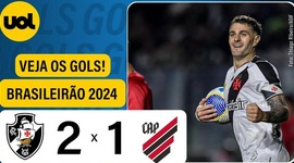 Brasileirão: Vasco 2 - 1 Athletico-PR (2024)