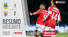 Liga Portugal Betclic: Arouca 1 - 2 Benfica (2025-2026)