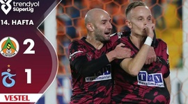 Super Ligi: Alanyaspor 2 - 1 Trabzonspor (2024-2025)