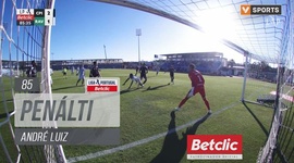 Liga Portugal Betclic: Casa Pia vs Rio Ave, Penálti André Luiz, 85' (2024-2025)