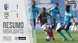 Liga Portugal Bwin: Vizela 1 - 1 Marítimo (2021-2022)