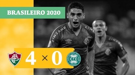 Brasileirão: Fluminense 4 - 0 Coritiba (2020)