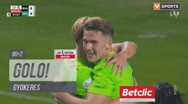 Liga Portugal Betclic: Boavista vs Sporting, Golo 0-5 Gyokeres (2024-2025)
