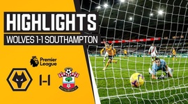 Premier League: Wolves 1 - 1 Southampton (2020-2021)