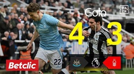 Premier League: Newcastle vs Nottingham Forest, Golo 4-3 Yates (2024-2025)