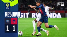 Ligue 1: PSG 1 - 1 Clermont Foot (2023-2024)