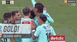 Liga Portugal Betclic: Benfica vs Sp. Braga, Golo 0-1 Ricardo Horta (2023-2024)