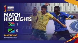 Campeonato Africano Sub-20: África do Sul 1 - 0 Tanzânia (2025)