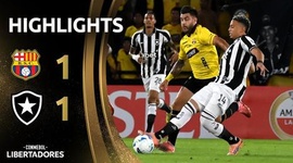 Copa Libertadores: Barcelona SC 1 - 1 Botafogo (2026)