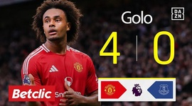 Premier League: Man Utd vs Everton, Golo 4-0 Zirkzee (2024-2025)