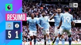 Premier League: Man City 5 - 1 Luton Town (2023-2024)