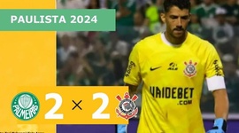 Campeonato Paulista: Palmeiras 2 - 2 Corinthians (2024)