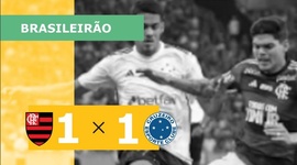 Brasileirão: Flamengo 1 - 1 Cruzeiro (2023)