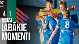 Virsliga: BFC Daugavpils 4 - 1 FK Tukums 2000 (2024)