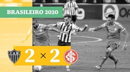 Brasileirão: Atlético-MG 2 - 2 Internacional (2020)