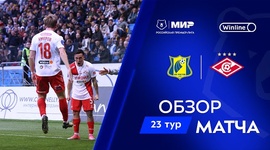 Premier Liga: Rostov 0 - 3 Spartak (2024-2025)