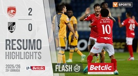 Liga Portugal Betclic: Santa Clara 2 - 0 V. Guimarães (2025-2026)