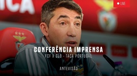 Bruno Lage faz a antevisão ao jogo do Benfica frente ao Famalicão da Taça de Portugal