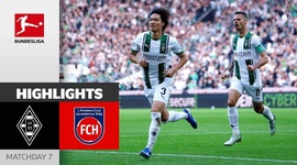 Bundesliga: Mönchengladbach 3 - 2 Heidenheim (2024-2025)