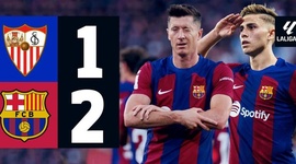La Liga: Sevilla 1 - 2 Barcelona (2023-2024)
